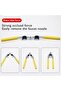 1 Piece Faucet Wrench, aerator removal tool, comfortable durable yellow, 163x48mm kitchen/bath - 4