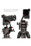 Z-type tilt tripod head with 4 adjustment/mount knobs, quick-release plate and level. - 4