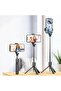 Selfie stick phone tripod with remote control Bluetooth stand - 3