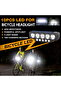 3-in-1 solar-powered bicycle light - solar-powered bicycle light w/speaker - bicycle light w/alarm Func - bicycle spotlight - 4