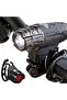 USB rechargeable LED bicycle light, bicycle front light + tail light set - 2