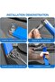 Professional Offset Extension Wrench Ratchet Flathead Wrench Folding Socket Extension Bar 1/2 1/4 3/8 Drive Adapters Red - 4
