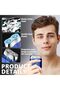 Mini dual - head electric shaver, portable electric shaver for men, USB rechargeable, wireless, waterproof, pocket beard trimmer with unique on... - 3