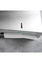 Hand towel dispenser - SS paper towel dispenser - Wall-Mount paper towel dispenser - For Z-fold hand towels - holds approx - 250 to 400 sheets - 3