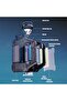 Rechargeable LED Camping Flashlight Portable Solar Powered Emergency Light Work Light for Camping Hiking - 2