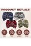 4-pack women's soft cotton textured headbands for sports, yoga, and bohemian hair styling - 3