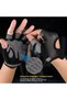 Gym Gloves with Microfiber Fabric & Non-Slip Silicone Padded Palm, Breathable Weightlifting CrossFit Cycling Training Gloves for Men Women - 4