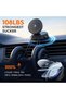 Car Phone Holder Magnetic 15W Wireless Charging 360 Adjustable Daily Commuting Road Trips Taxi Delivery Family Outing Business Truck - 3