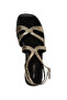 Decorative Strap Flat Sandals - 4