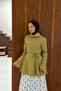 Oil Green Linen Milen Tunic - 2