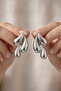 Modern Drop-Shaped Stylish Gray Bijouterie Earrings for Women, Perfect for Everyday and Special Occasions - 4