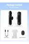 Wireless Microphone for Android SmartPhone Laptop - Omnidirectional USB C Video Recording Mic for Interview Podcast Vlog YouTube Live Stream - 4