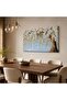 Large Wall Art White Blossom Tree Canvas Decor Wrap Framed (60x120 cm) - 4