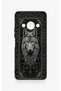 Redmi A3 Compatible Ethnic Wolf Pattern Silicone Case - 2