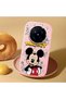 Vivo X200 Pro Compatible Case Camera Protective Pink Silicone Couple Phone Case Character Patterned - 2