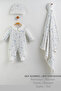 Little Safari Jacquard 3 Piece Hospital Discharge Set / |   Premium Newborn Gift Set - 2