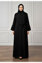 Raised Circle Textured Abaya | Nida Fabric