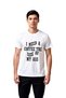 Men's Large Size Coffee Humor Graphic Printed Short Sleeve T-Shirt 100% Cotton Relaxed Fit Casual Modern