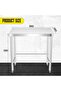 Stainless Steel Work Table 36x24 Inch - Commercial Kitchen Prep Table with Open Shelf Base, Restaurant Grade Metal Counter for Food Preparation & Workstation - 7