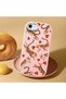 Pink Silicone Case with Shock-Absorbing Camera Protections Compatible with iPhone 7/8/Se 2020 2022 - 3