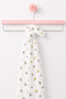3-Piece 100% Cotton Multi-Purpose Newborn Baby Muslin Cover & Blanket Single Layer 85X90 cm - 3