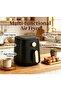 Multi-Functional Air Fryer, Large Capacity, Black | Oil-Free Cooking, High-Efficiency Heating, Dual Control Modes, Easy-to-Clean, Dishwasher-Safe Basket - 2