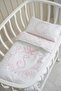 Mother's Side Duvet Cover Set (60X100) - Noble Series - Pink - Letter Ş - 3