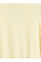 Xside Yellow Crew Neck Women's Knitwear Sweater - 7