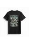 Women's Graphic Printed Astronaut Pattern T-Shirt Space Themed Music Vibes Relaxed Fit Casual Modern Stylish - 2