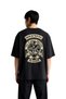 Men's Oversize T-Shirt Plague Doctor Gothic Print Vintage Medicine Theme Relaxed Fit Casual Modern Stylish Elegant