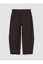 Peak New Season Brown High Striped Women's Balloon Pants - 6