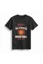 Women's Basketball Mom Life Printed Short Sleeve Round Neck Relaxed Fit Casual T-Shirt Modern - 2