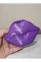 Glossy Kiss 15cm Aesthetic Lip Design Makeup Organizer - Purple - 6