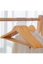 10 wooden clothes hangers with 360° anti-slip design - 2