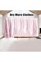 Retractable clothesline, hotel style, white - 2