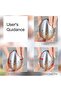 Stainless steel egg timer, mechanical kitchen tool. - 4