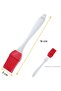 Silicone oil brushes, 7-pack, high temperature resistant, suitable for baking and grilling, yellow. - 2