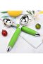 Ice cream scoop set (2 pieces), stainless steel non-slip handle, green. - 4