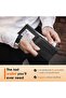 Wallet for Men Slim Holder Leather RFID Blocking Small Thin Men's Wallet Bifold M - 2