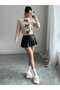 Half Fisherman Sweater with Braided Hair Ribbon - 4