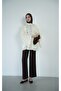 Women's Polka Dot Spanish Sleeve Draped Hijab Shirt - 5