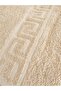 6 Pieces Greek Pattern Bath Towel Shower Hammam Sauna Towel 70X140 cm Cream 500 Grams Hotel Collection - 3