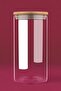 Lumo Bamboo Lid Round Jar - 2