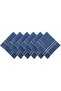100% Cotton, Machine Washable, Everyday French Stripe Kitchen Table Runner For Dinner Parties, E