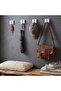 4 Pcs Folding Hideaway Coat Hooks Heavy Duty Wall Towel Hooks for Bathrooms Retractable Coat - 4