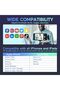 Wireless Lavalier Microphone for Type C Android,Plug and Play Wireless Lapel Mic, Clip-on Mi - 4
