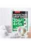 Plastic Protection Drop Sheet and Masking Tape-20 M2 (4x5m), 30 Microns, HDPE, Multi-Purpose, Disposable