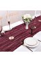Bohemian style gauze table runner, mesh decoration, kitchen dining tables, indoor use, holidays, weddings, parties, birthdays, ,... - 3