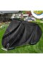 2XL 200x85x110cm thick black bike cover. - 5