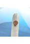 Soft Beige Color Polymer Surface Round Bijouterie Earrings - 4